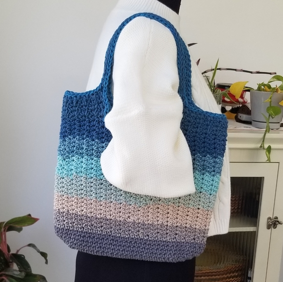 Cotton Shoulder Bag - Picture 7 of 8